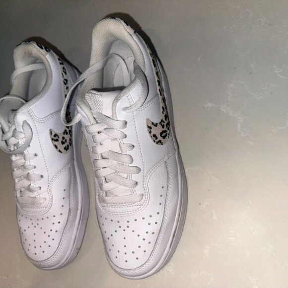 Nike Court Vision Low “Leopard Swoosh” | Women’s Size 8 | Worn Once - Picture 4 of 5